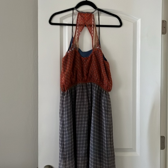 🌺🌼Boho maxi! Alta’r d State! Sz L.Super flowy!.Beautiful colors of fall🍁🌻 - Picture 3 of 7